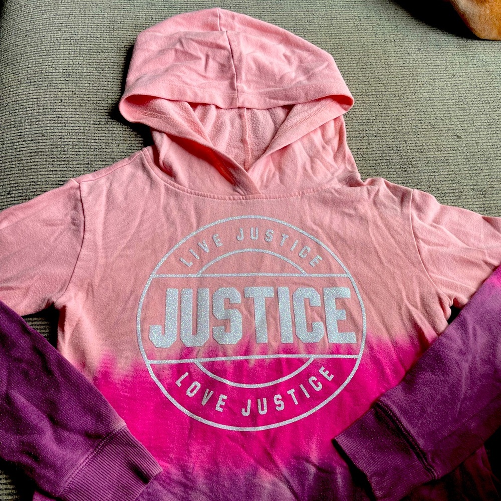 Justice size 10 hoodie